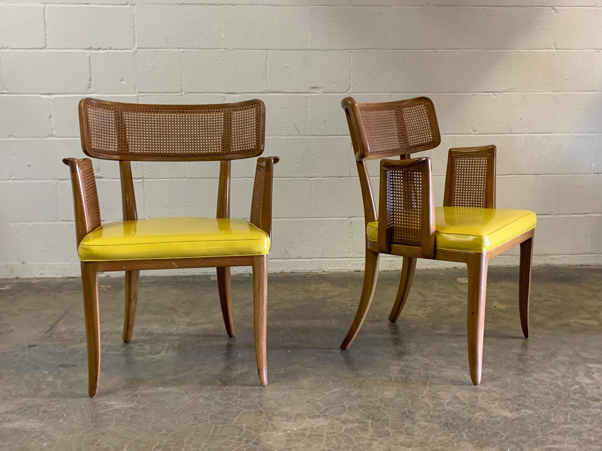 Pair of Armchairs by Edward Wormley for Dunbar In Good Condition In Dallas, TX