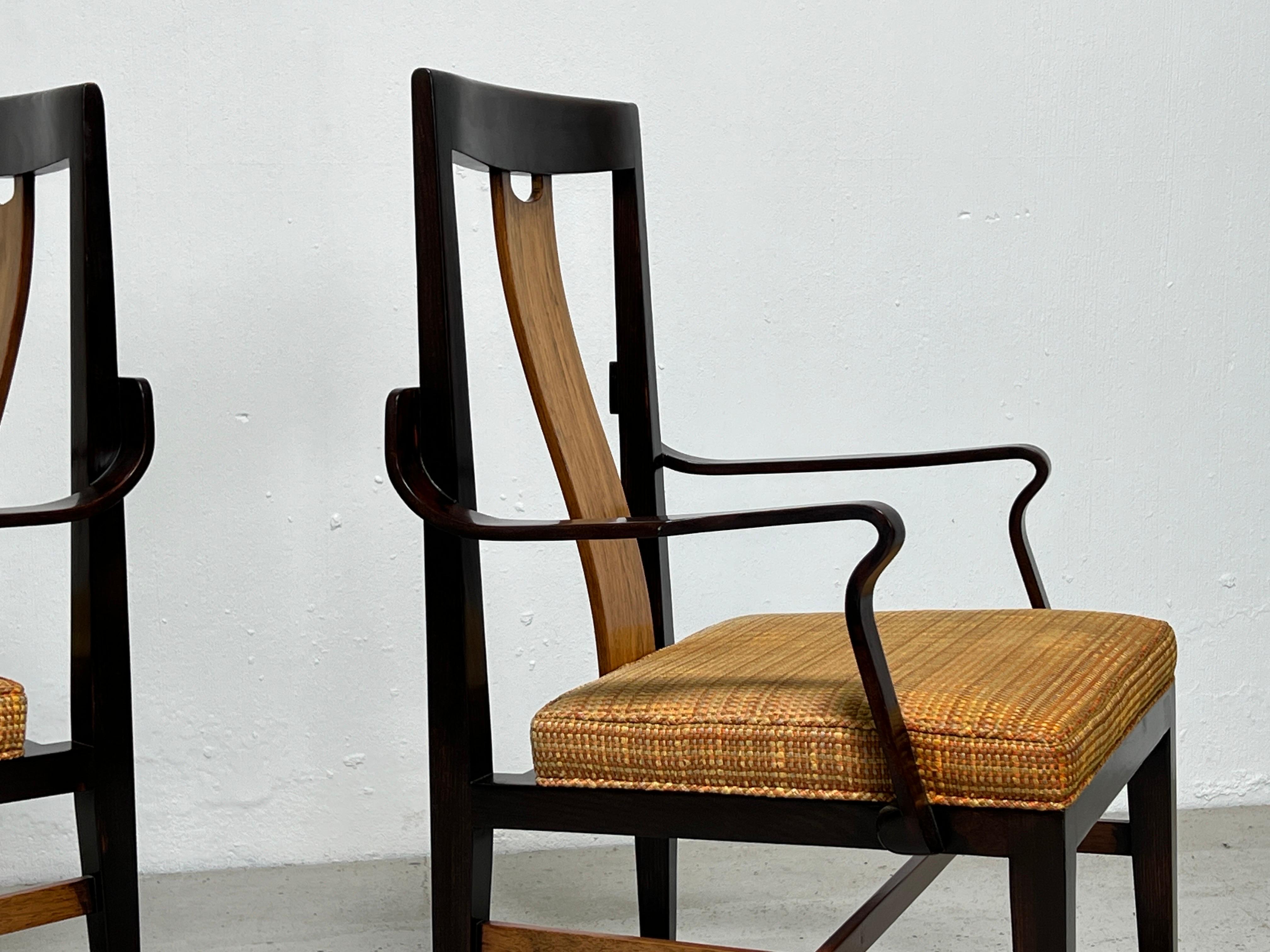 Mid-20th Century Pair of Armchairs by Edward Wormley for Dunbar For Sale