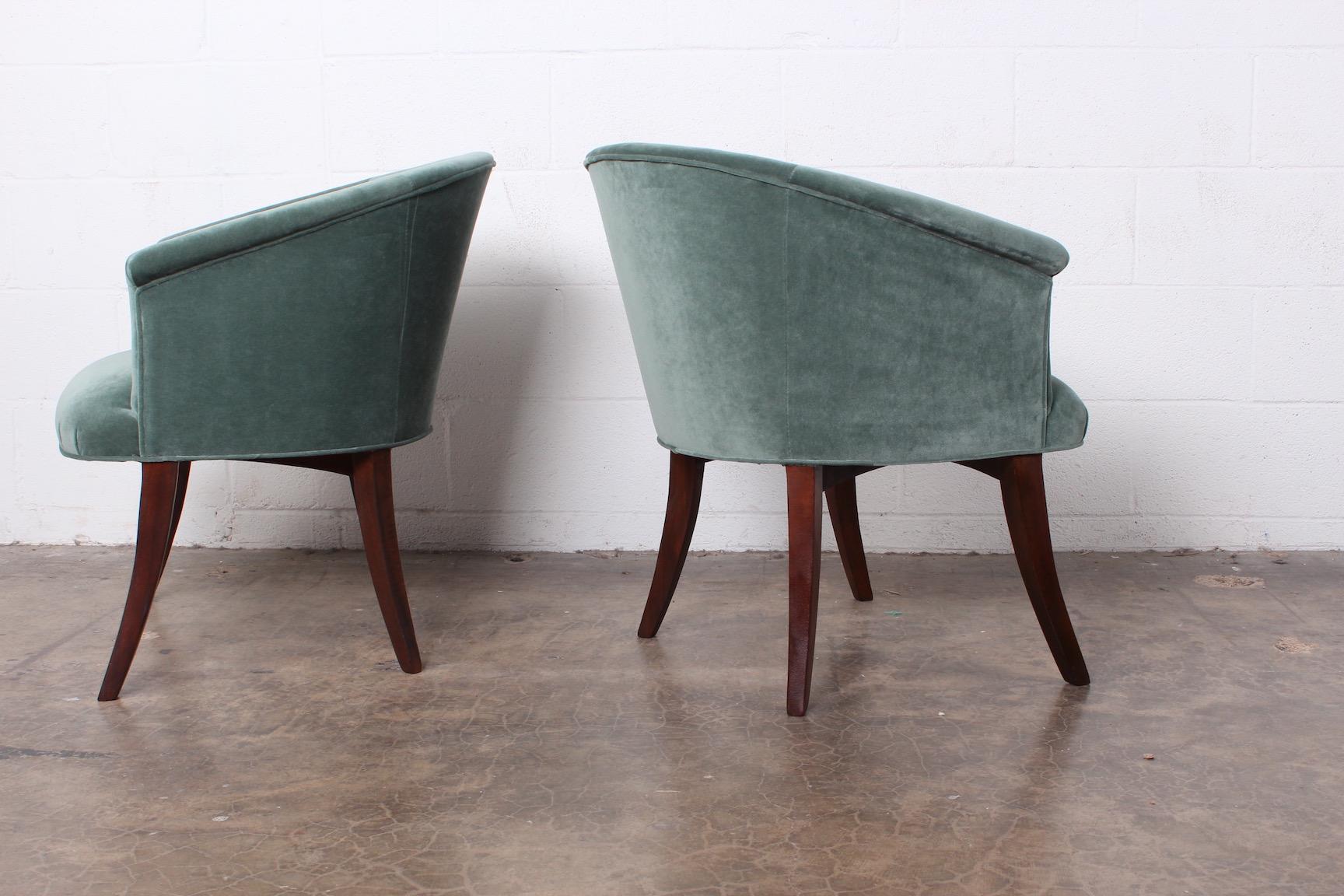Pair of Armchairs by Edward Wormley for Dunbar 1