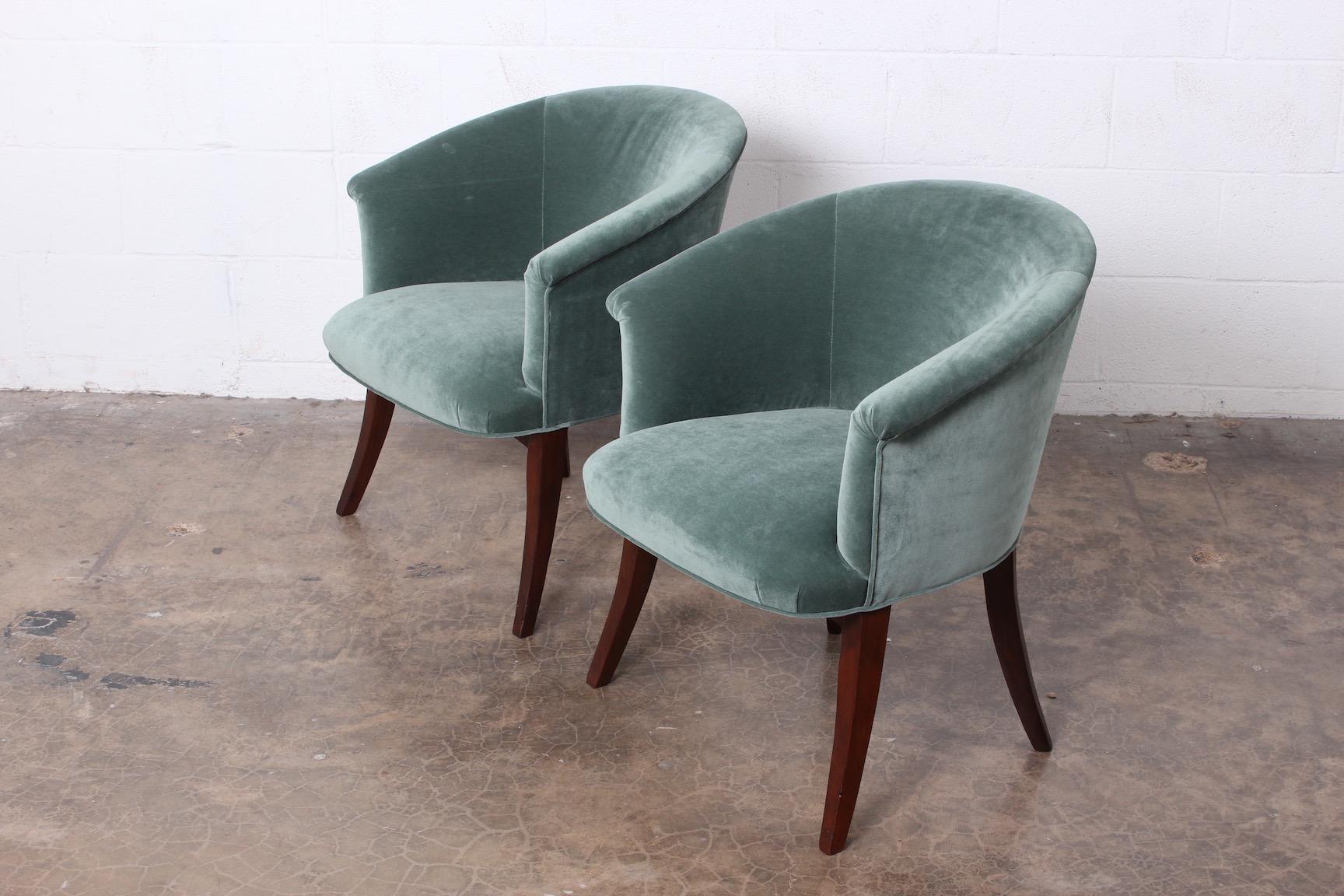 Pair of Armchairs by Edward Wormley for Dunbar 4