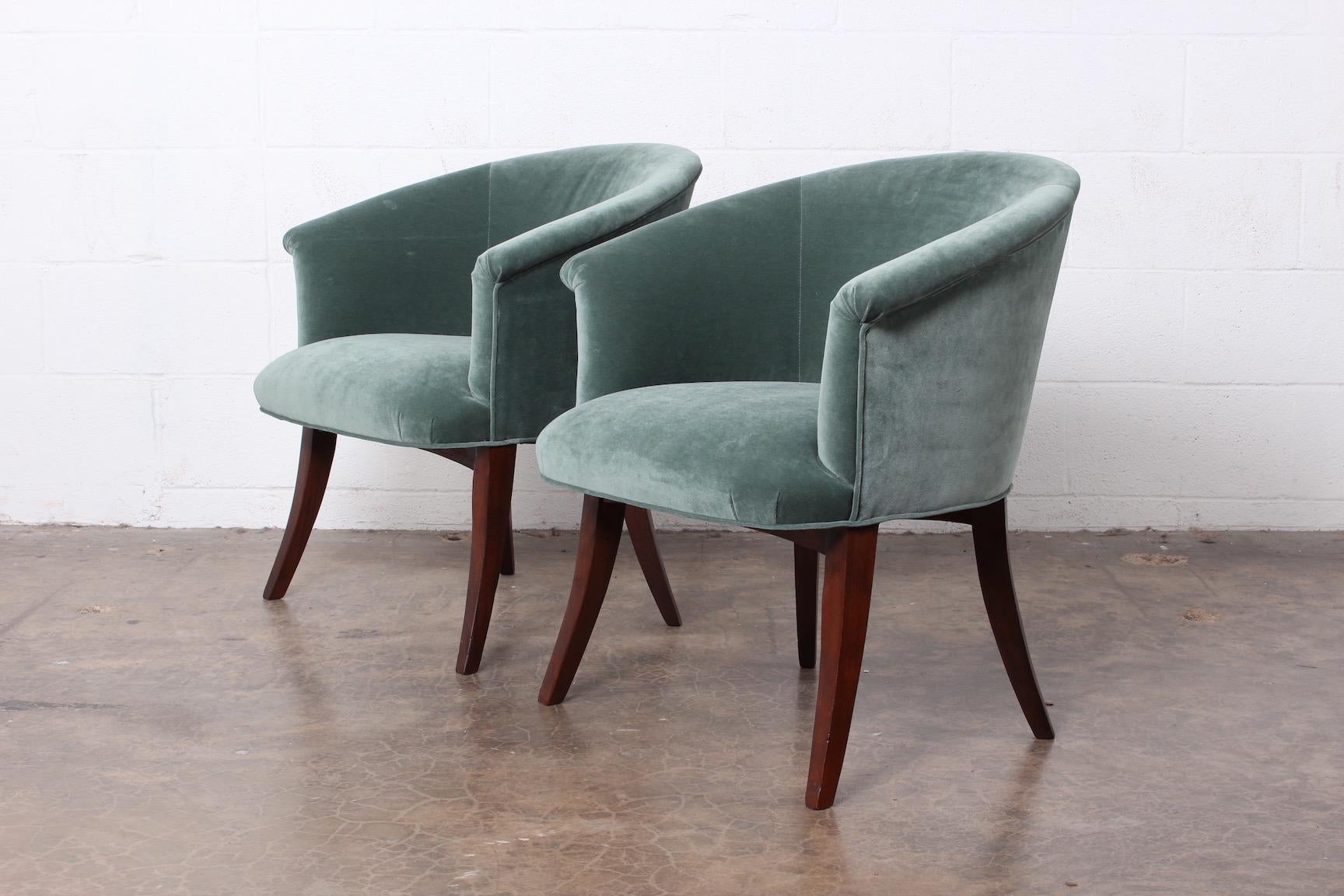 Pair of Armchairs by Edward Wormley for Dunbar 5