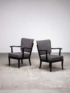Pair of Armchairs by Einari Kyöstilä for Oy Stockmann Ab, Finland, 1940s