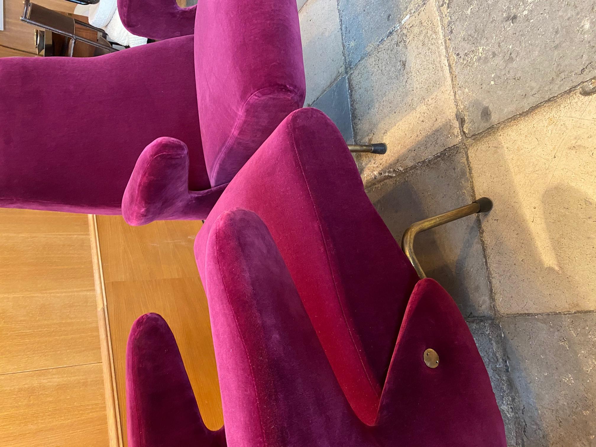 Paar Sessel von Erberto Carboni, Modell 