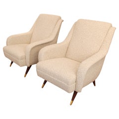 Paire de fauteuils par Erton, France, vers 1950