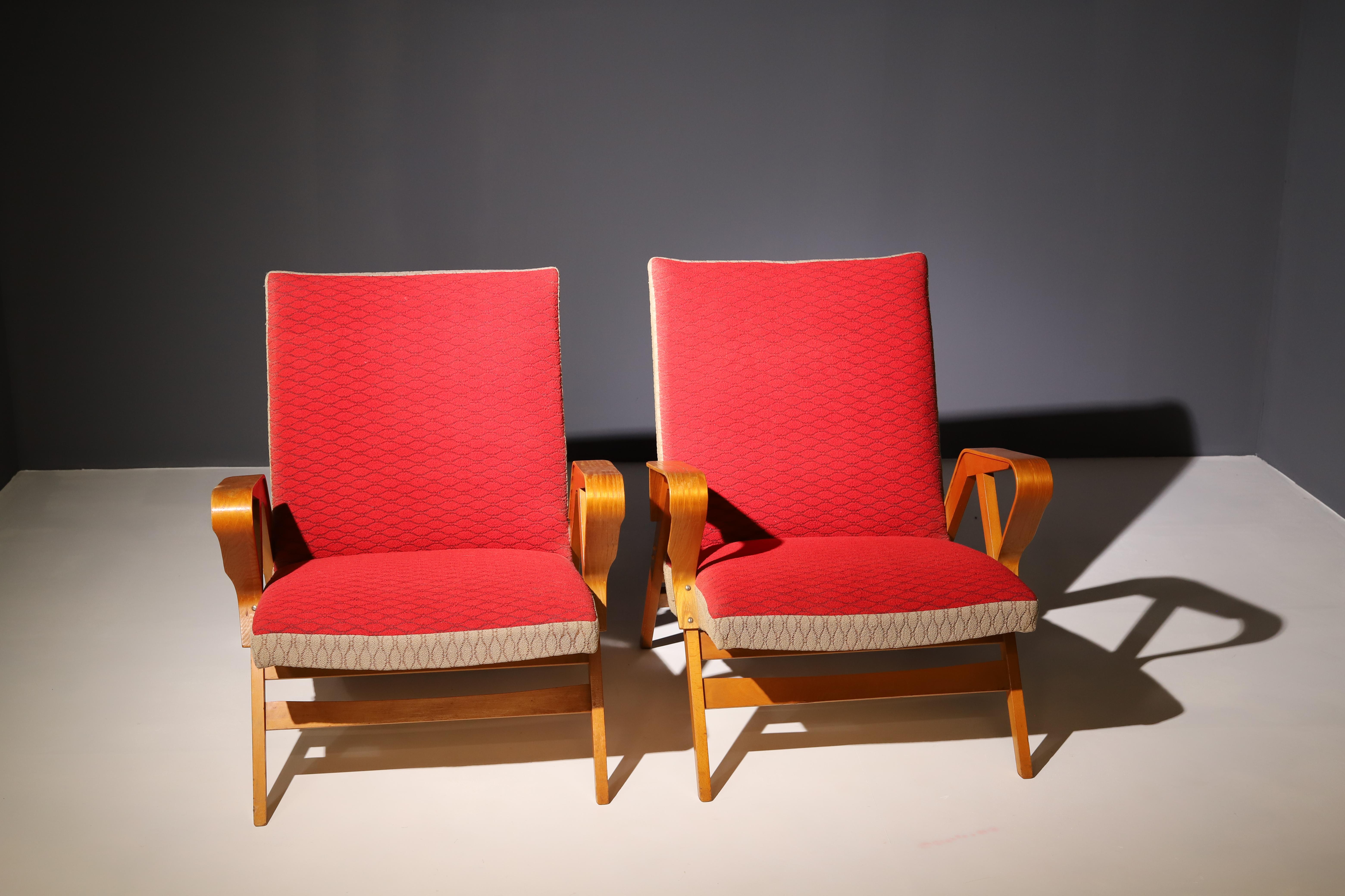 Pair of armchairs by František Jirák for TATRA nabytok, 1970´s, Czechoslovakia For Sale 4