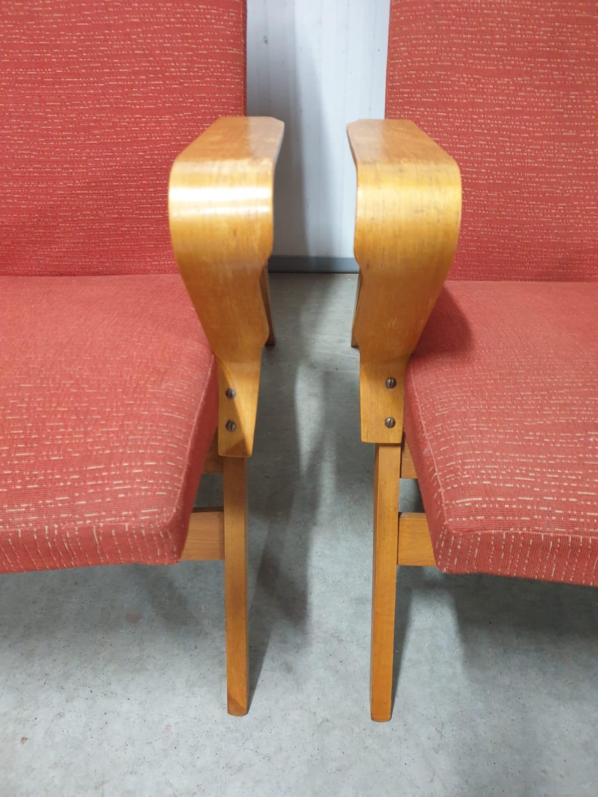 Pair of armchairs by František Jirák for TATRA nabytok, 1970´s, Czechoslovakia For Sale 3