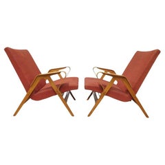 Vintage Pair of armchairs by František Jirák for TATRA nabytok, 1970´s, Czechoslovakia