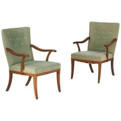 Pair of Armchairs by Frits Henningsen