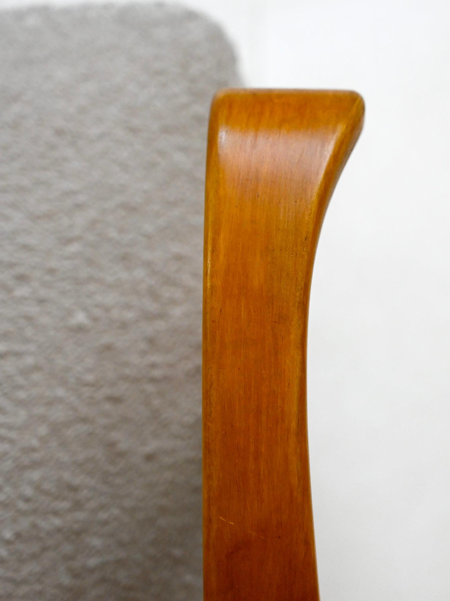 Pair of armchairs by Fritz Hansen 1940s 4