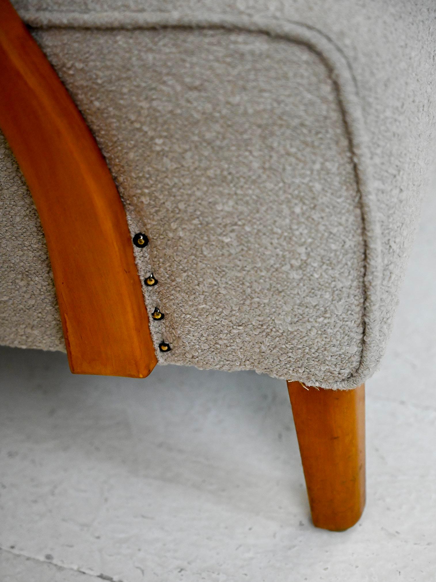 Pair of armchairs by Fritz Hansen 1940s 5