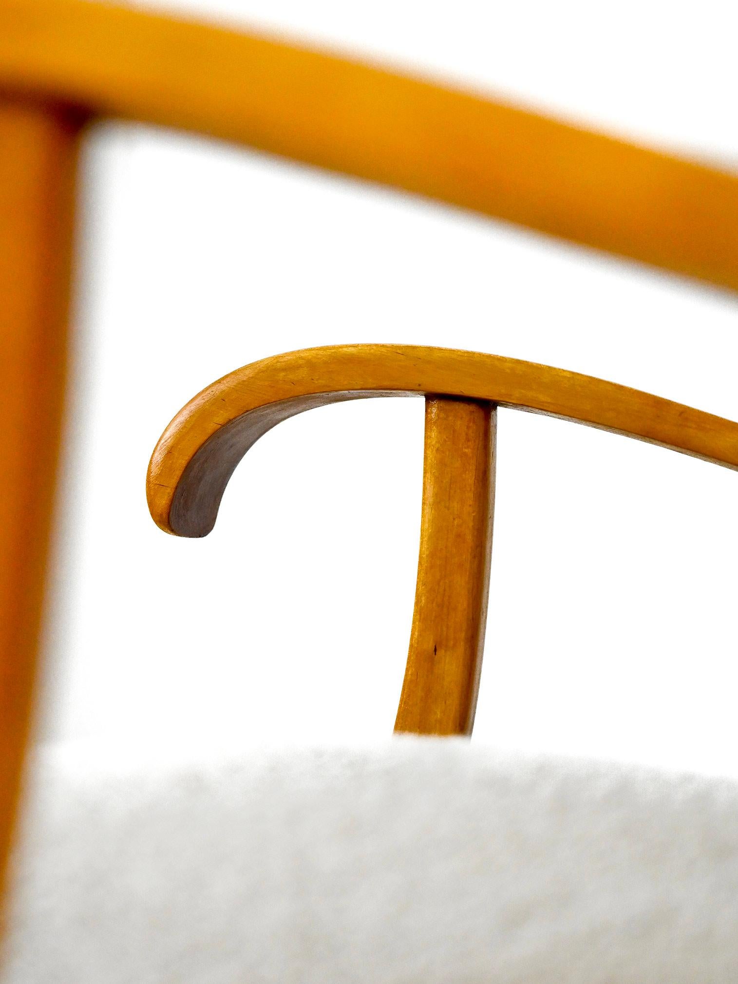 Mid-20th Century Pair of armchairs by Fritz Hansen 1940s