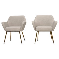 Pair of armchairs by G. Ponti A. Fornaroli A. Roselli (Studio PFR) Arflex 1955