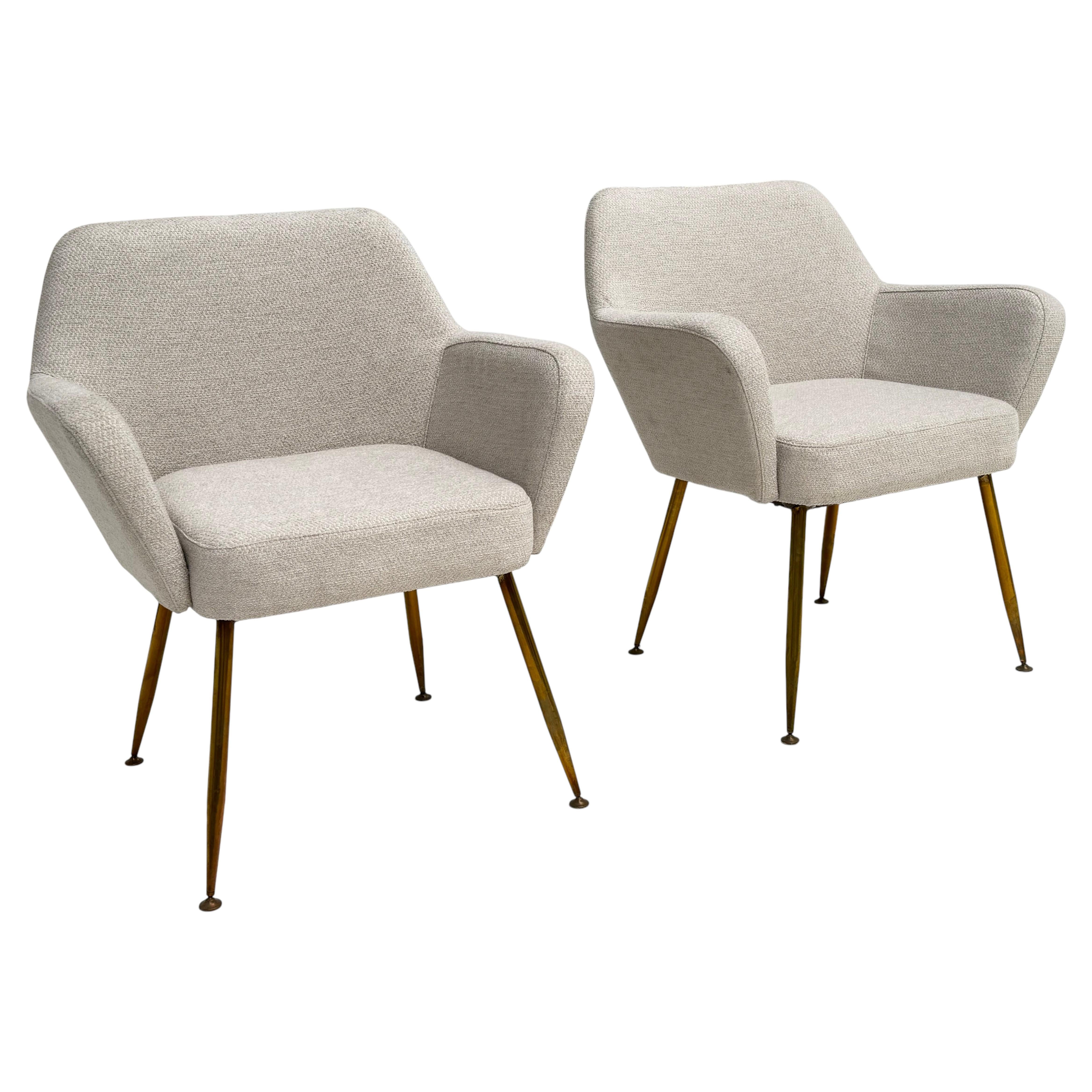 Sesselpaar von G. Ponti, A. Fornaroli und A. Roselli (Studio PFR) Arflex 1955 im Angebot