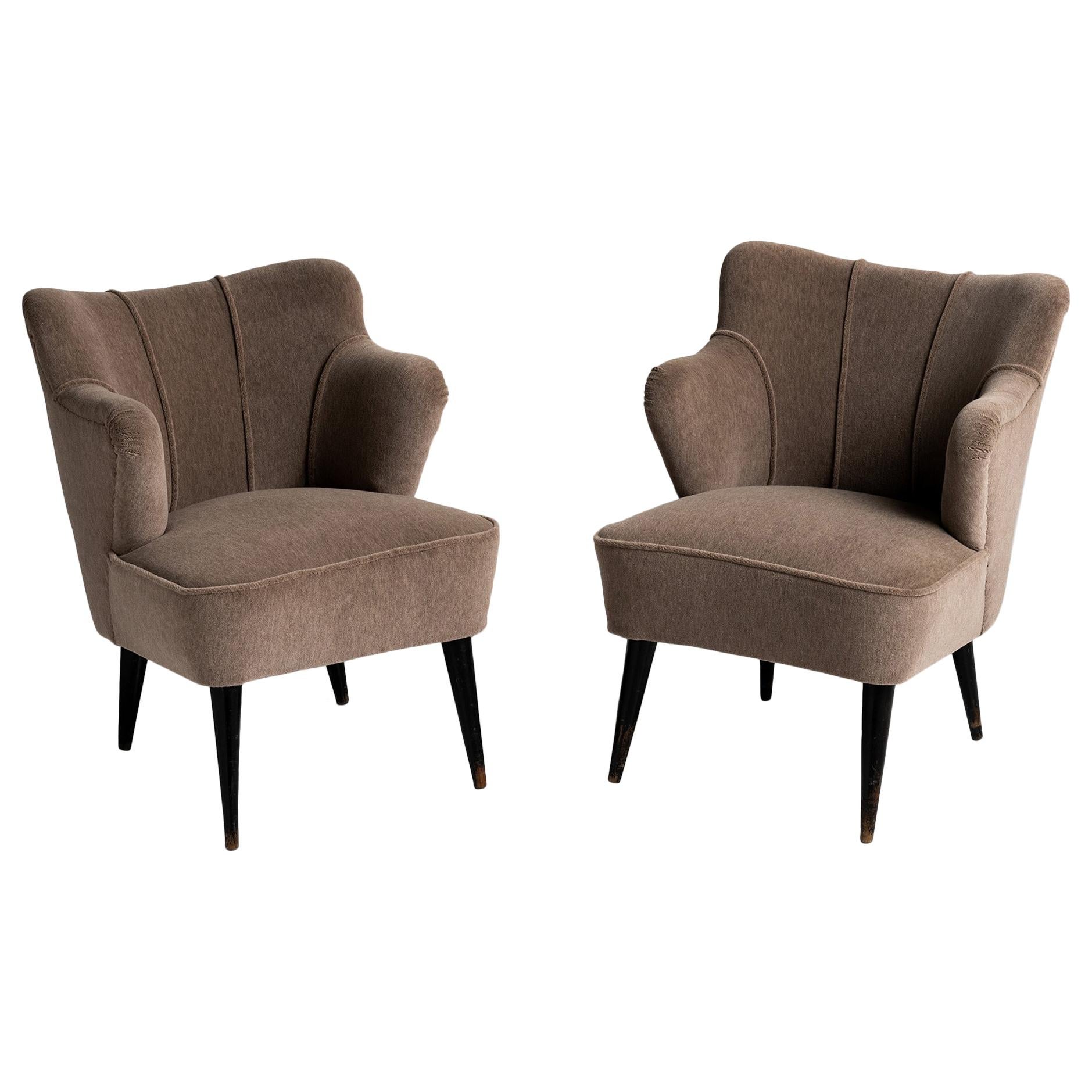 Pair of Armchairs by G. Pulitzer Finali