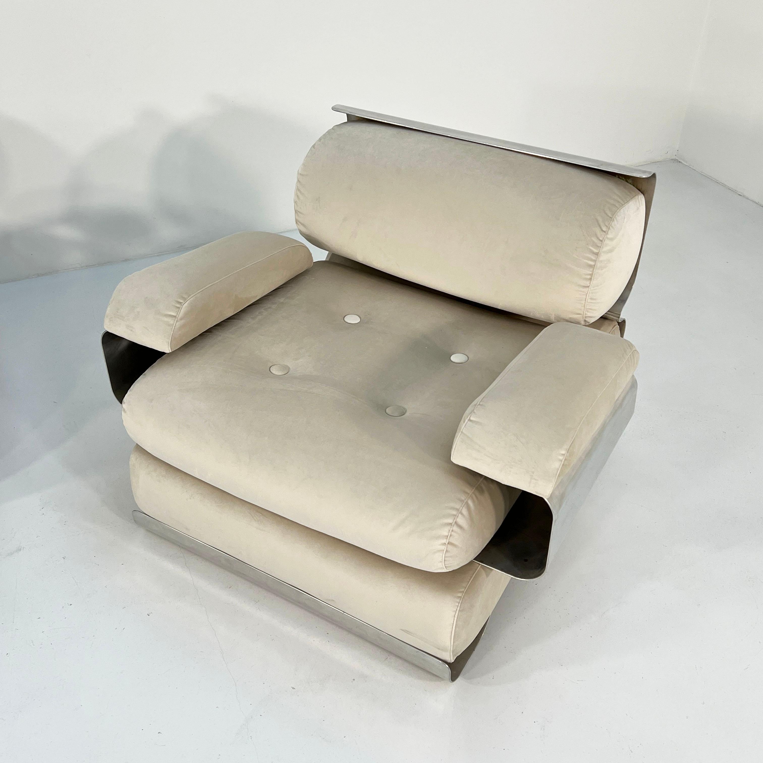 Pair of Armchairs by Gian Pietro Arosio for D.A.S, 1970s 1