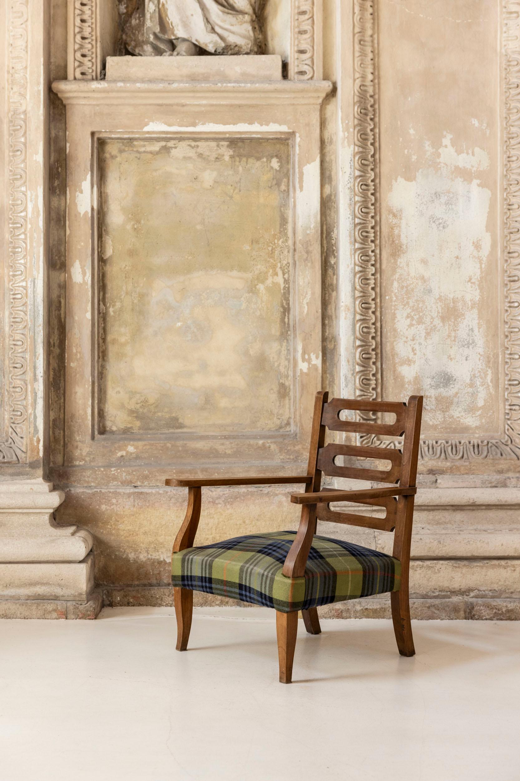 Paire de fauteuils de Gio Ponti et Emilio Lancia pour Domus Nova, Italie 1929 Excellent état - En vente à Piacenza, Italy