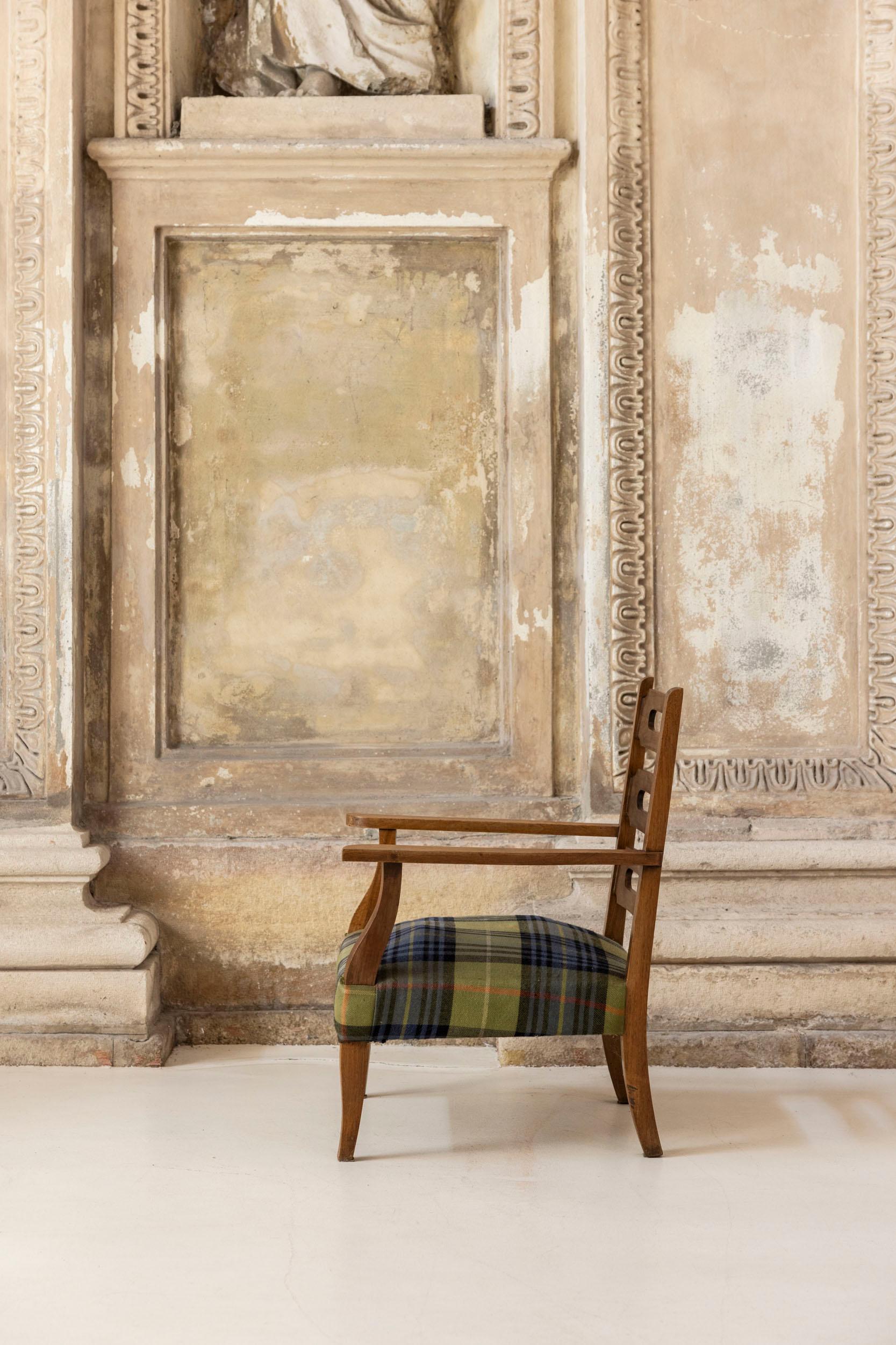 Début du 20ème siècle Paire de fauteuils de Gio Ponti et Emilio Lancia pour Domus Nova, Italie 1929 en vente