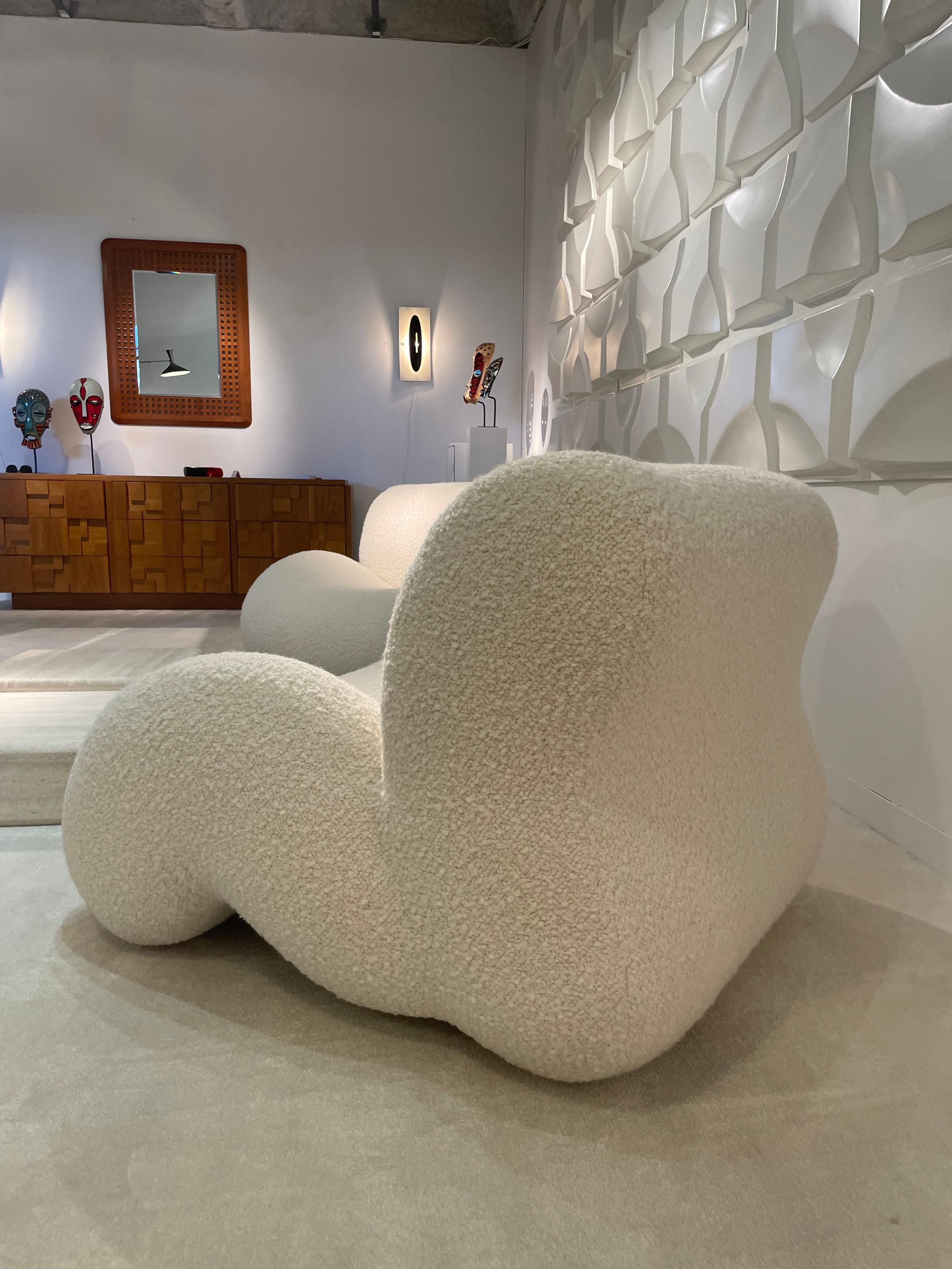 20th Century Pair of Armchairs by Giuseppe Rossi, 1970