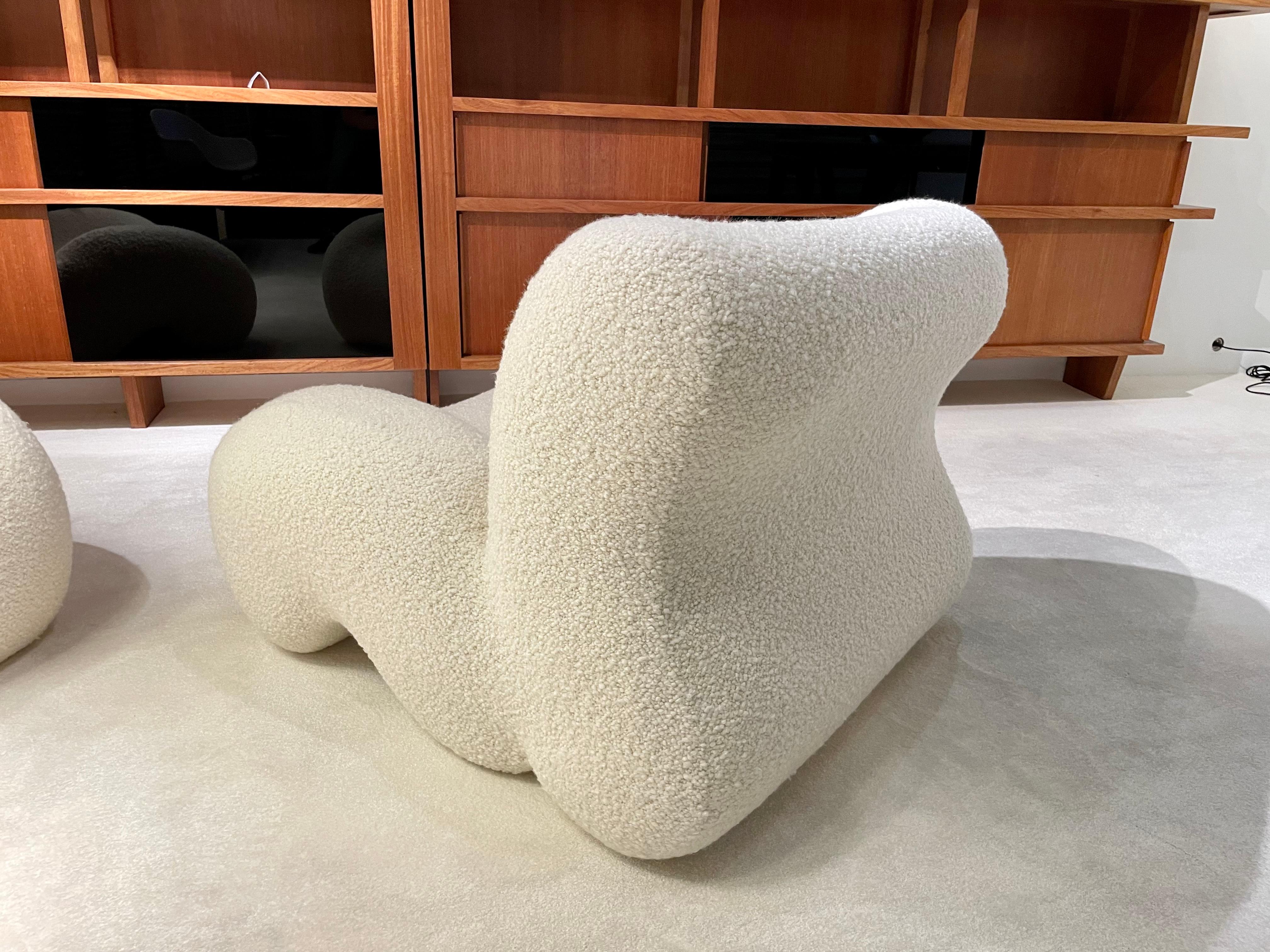 20th Century Pair of Armchairs by Giuseppe Rossi