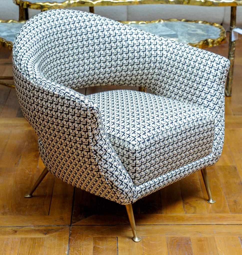 Mid-Century Modern Paire de fauteuils par Glustin Studio en vente