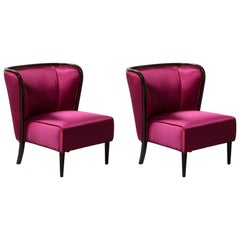 Pair of Armchairs by Guglielmo Ulrich