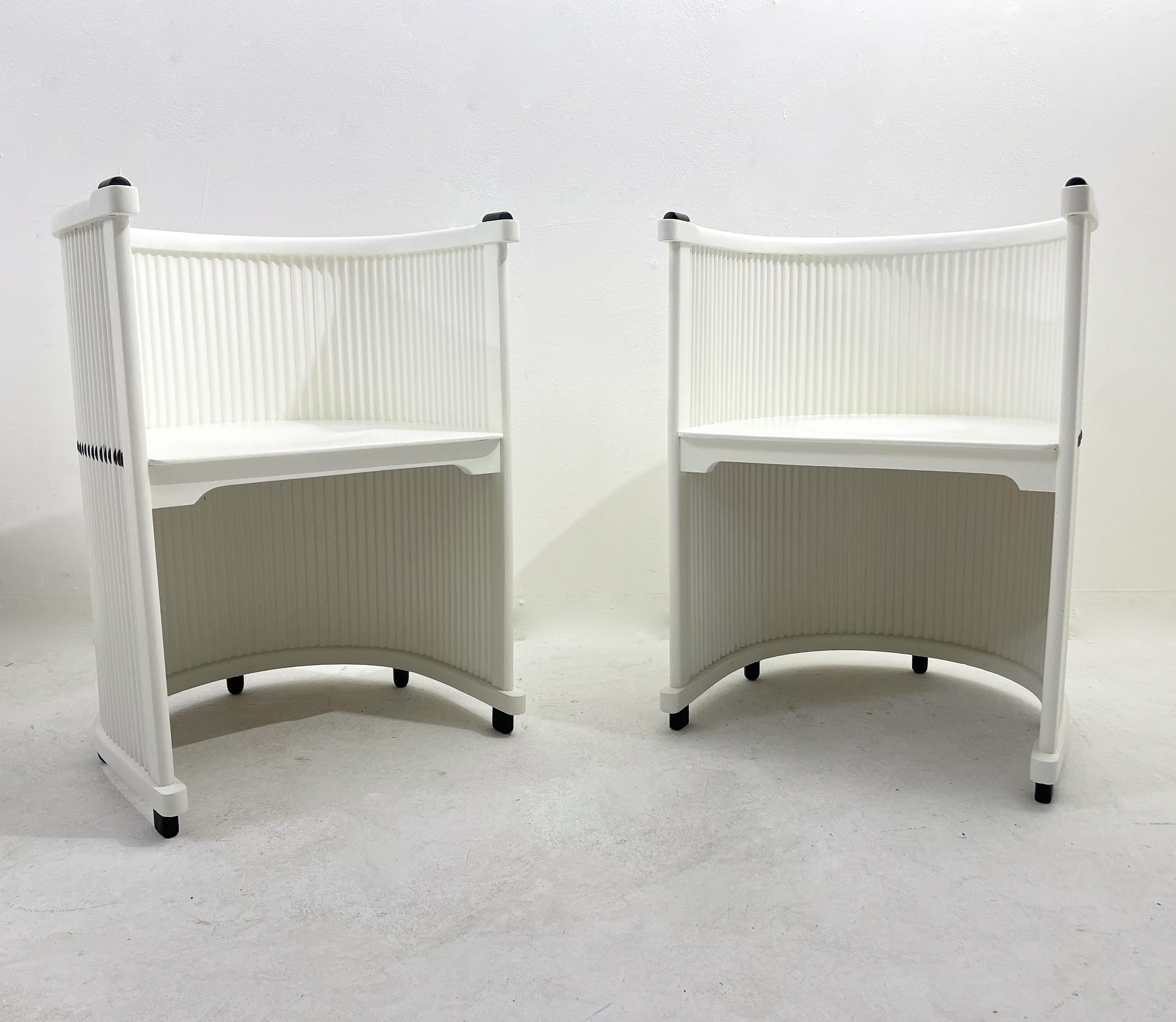 Pair of Armchairs by Hans Günther Reinstein for Vereinigte Möbelfabriken In Good Condition For Sale In Brussels, BE
