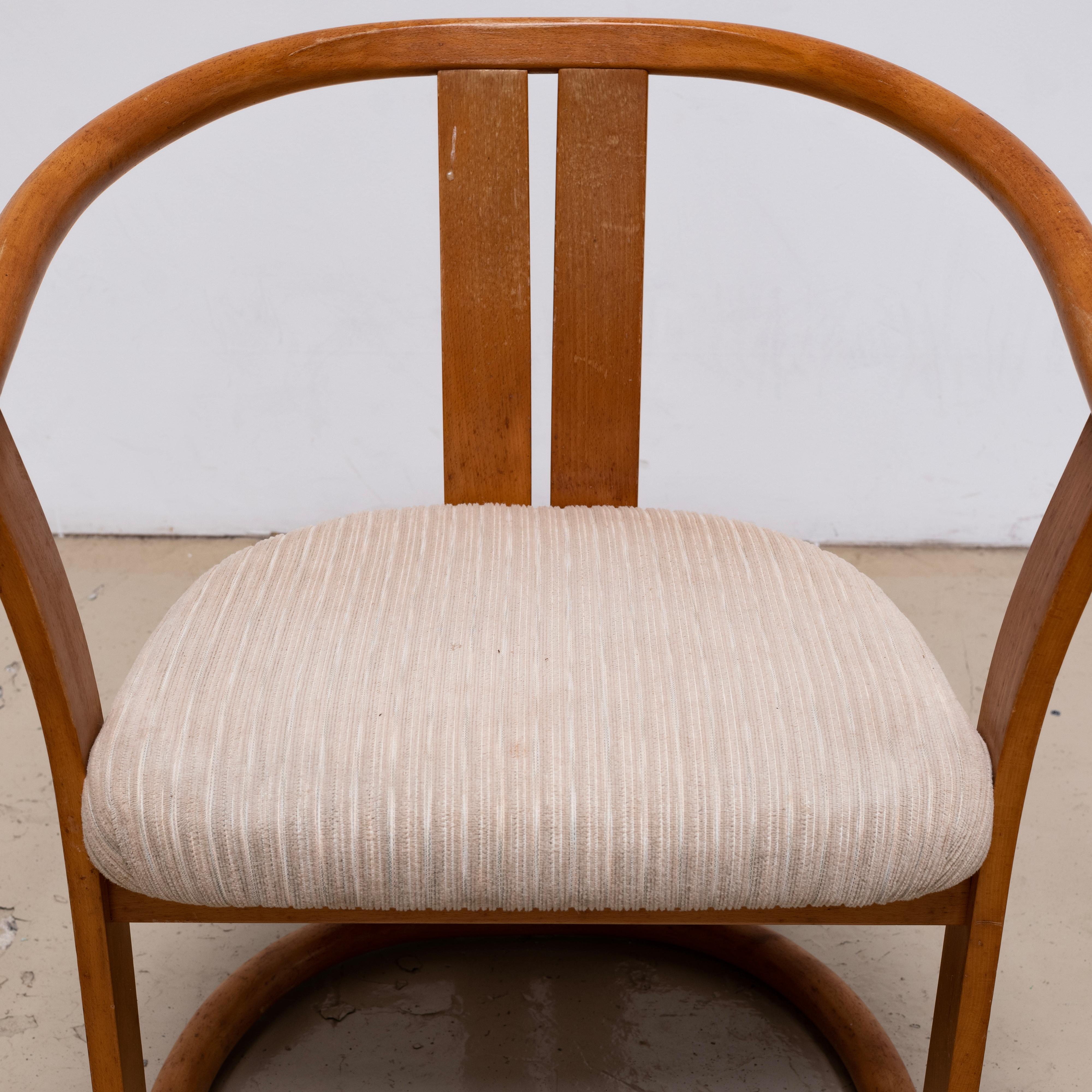 Paire de fauteuils d'Isamu Kenmochi pour Akita Mokko, 1970 en vente 4