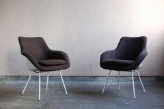 Pair of Armchairs by Isamu Kenmochi for Kotobuki