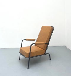 Paar Sessel von Jacques Hitier, Tubauto-Ausgabe, Paar