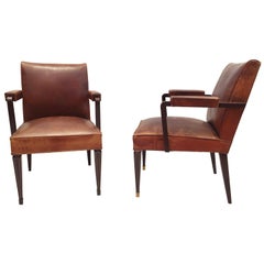 Pair of Armchairs by Jansen