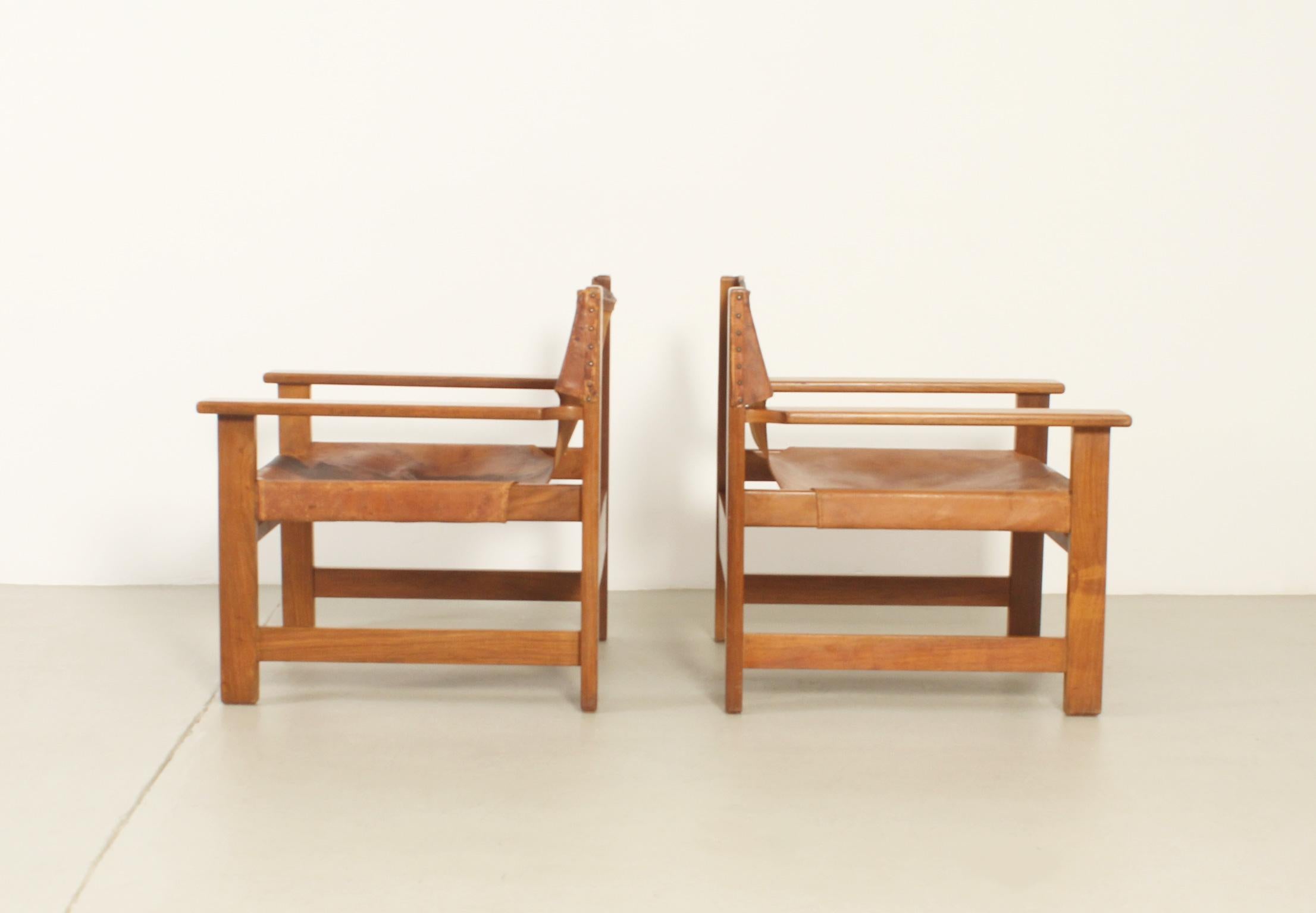 Sesselpaar von John Tabraham für Kallenbach, Südafrika, 1960er Jahre im Angebot 5