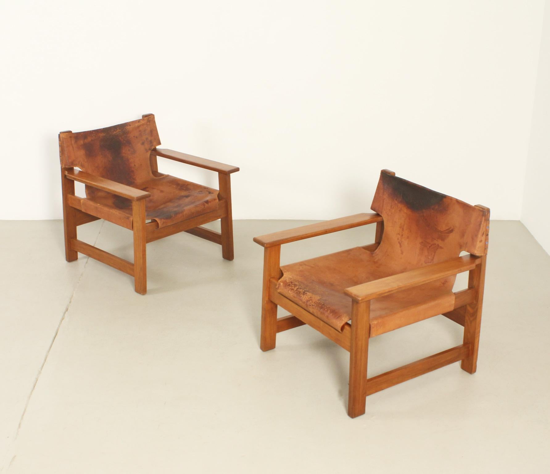 Sesselpaar von John Tabraham für Kallenbach, Südafrika, 1960er Jahre im Angebot 6