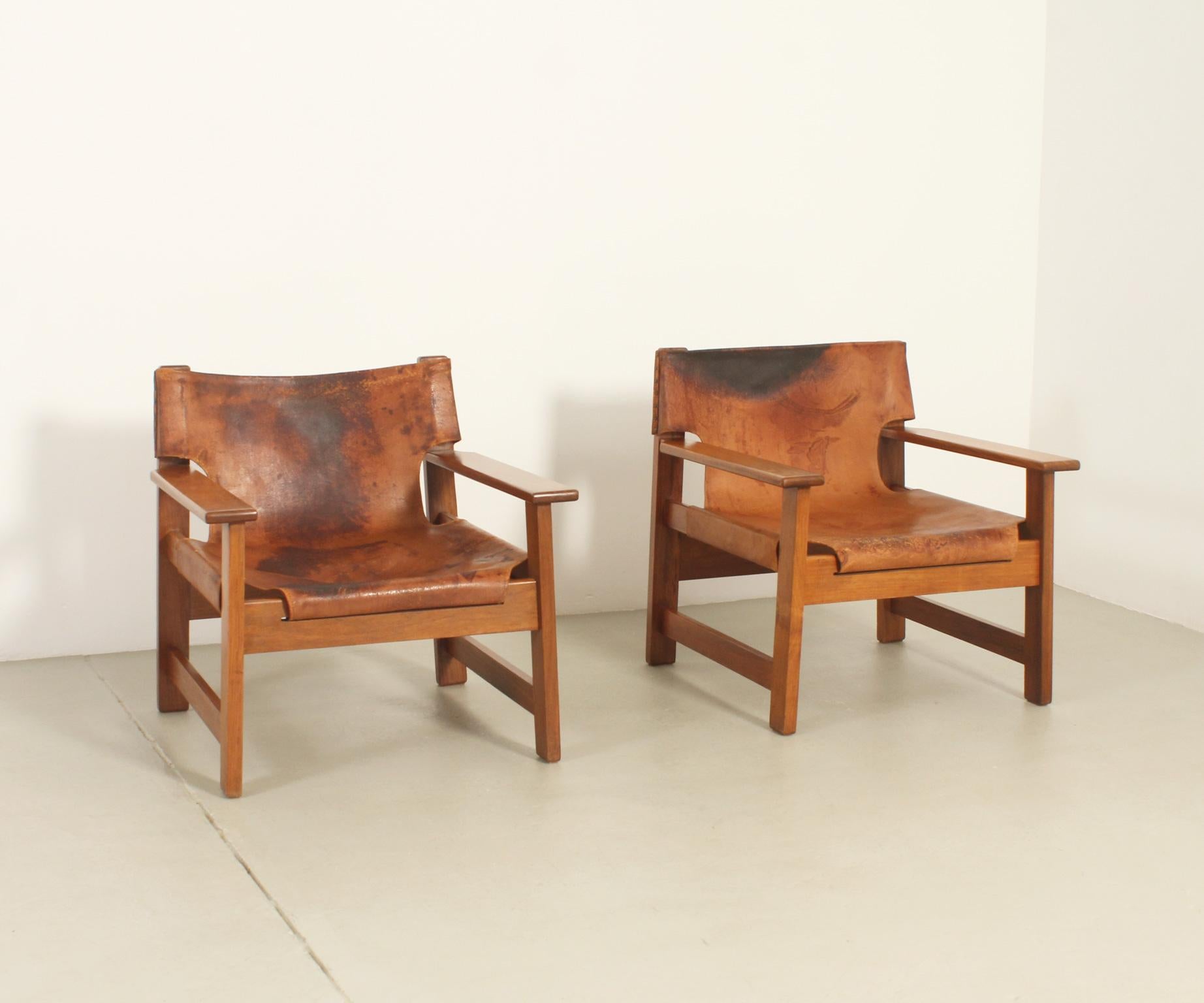 Sesselpaar von John Tabraham für Kallenbach, Südafrika, 1960er Jahre im Angebot 7