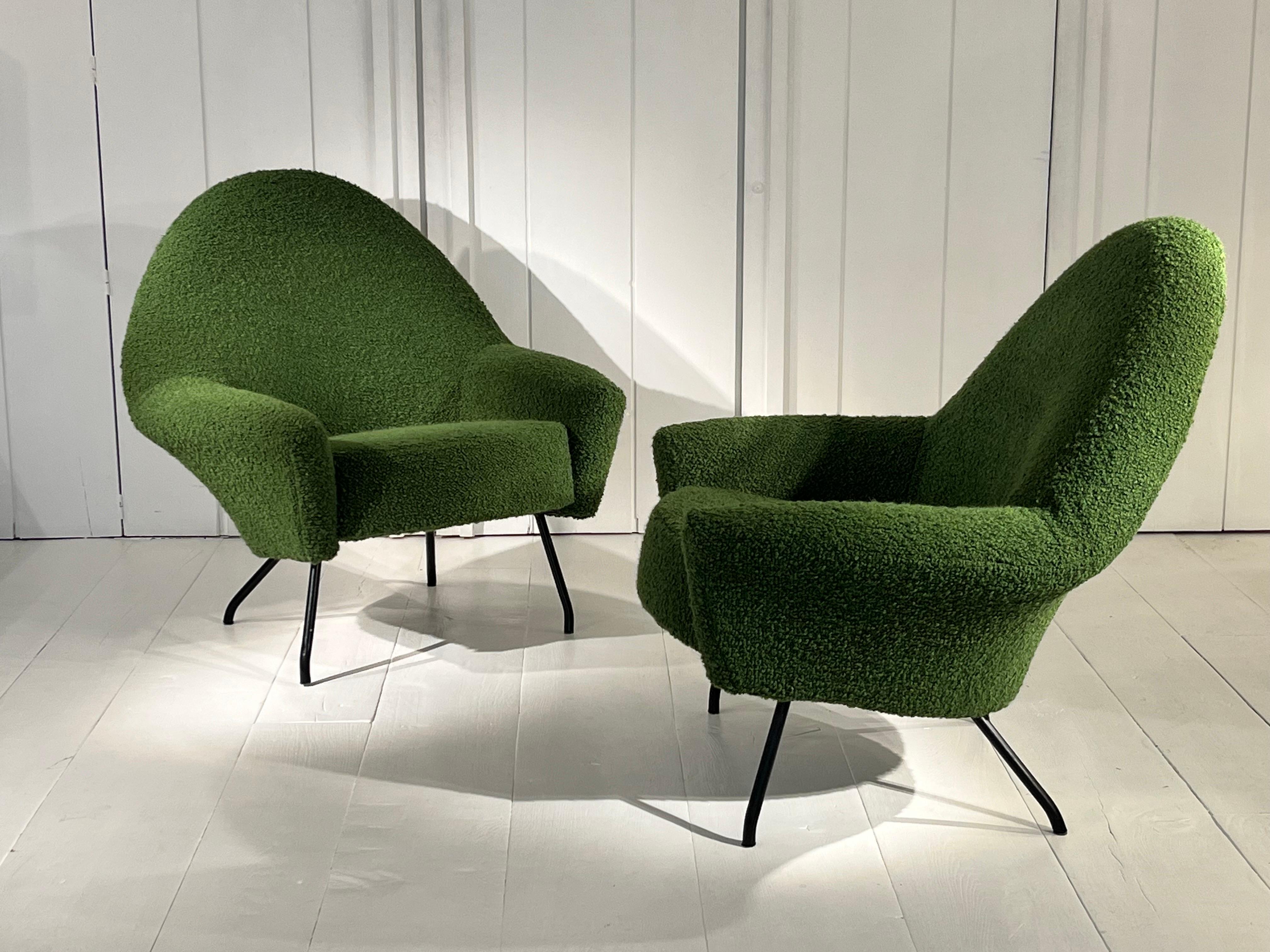 Pair Of Armchairs  by Joseph Andre Motte 1