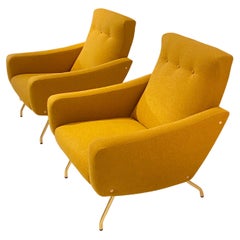 Pair of Armchairs by Joseph Andre Motte