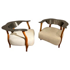 Paire de fauteuils de Kurt Beier