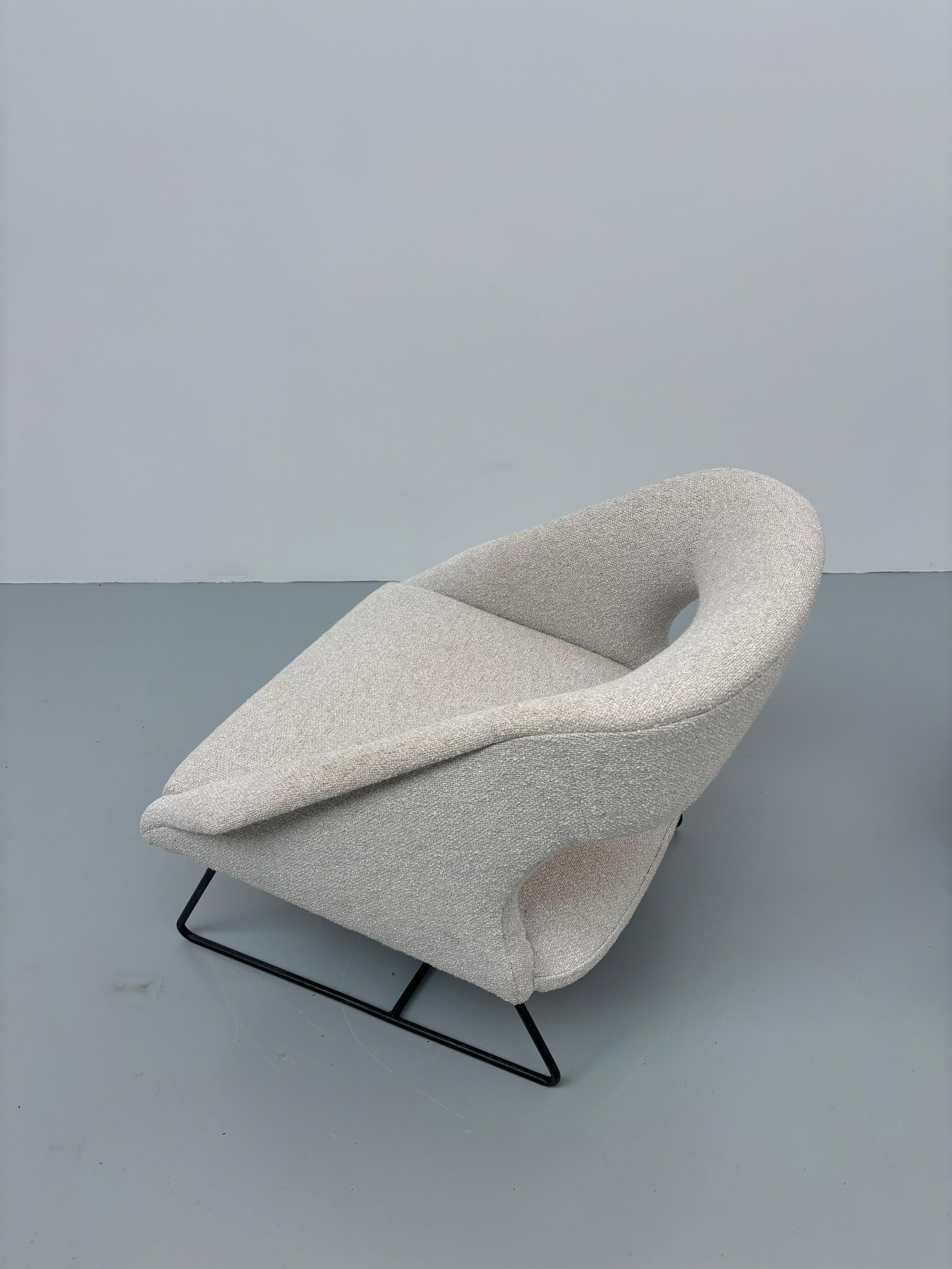 Pair of armchairs by Louis Paolozzi For Sale 8