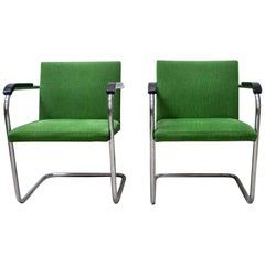 Pair of Armchairs by Ludwig Mies van der Roh for Simon Gavina Studio, Italy