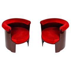 Pair of armchairs by Luigi Caccia Dominioni.