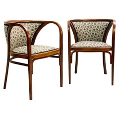 Pair of Armchairs by Marcel Kammerer, Austria, 1905