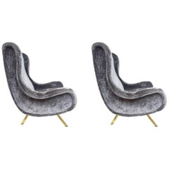Pair of Armchairs by Marco Zanuso