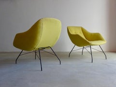 Pair of Armchairs by Martin Eisler and Carlo Hauner, Brazil 1950s
