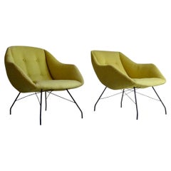 Pair of Armchairs by Martin Eisler and Carlo Hauner, Brazil 1950s