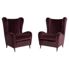 Pair of Armchairs by Maurizio Tempestini, Italy, 1940's