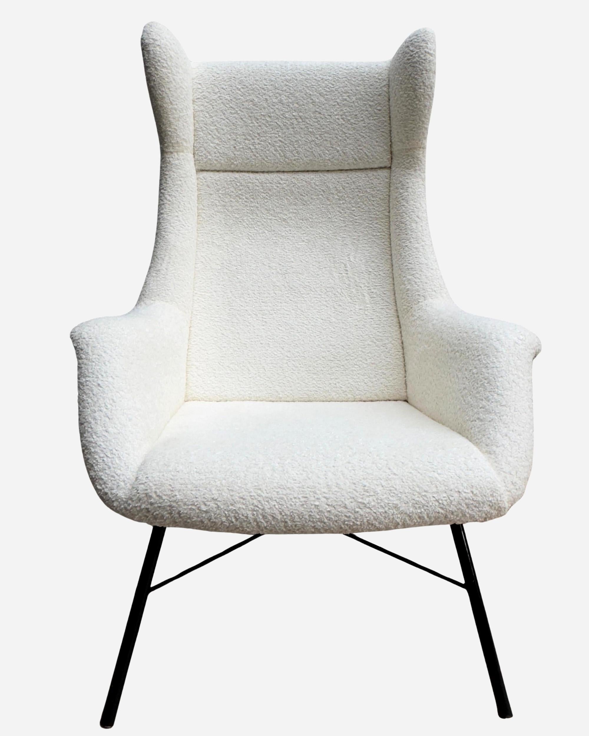 Mid-Century moderno Coppia di poltrone di Miroslav Navratil, Edizioni Ton, Repubblica Ceca, circa 1960 in vendita