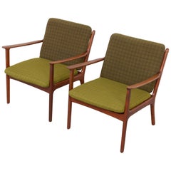 Pair of Armchairs by Ole Wanscher for PJ