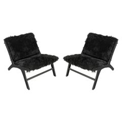 Pair of Armchairs by Olivier Schrijver, 20th Century Design.