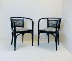 Pair of Armchairs by Otto Wagner