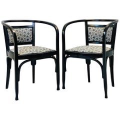 Antique Pair of Armchairs by Otto Wagner