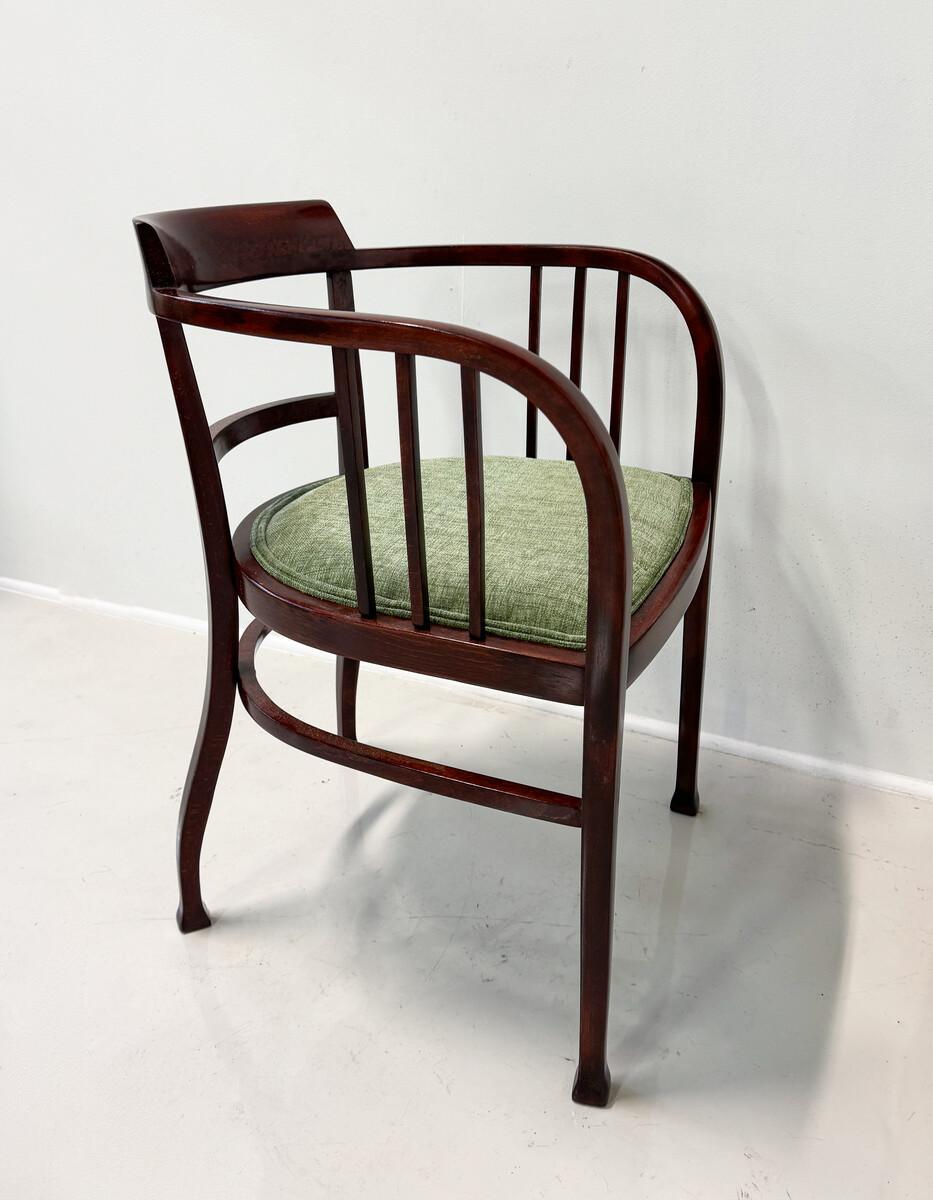 Paire de fauteuils d'Otto Wagner pour Thonet, Autriche, années 1910 Bon état - En vente à Brussels, BE